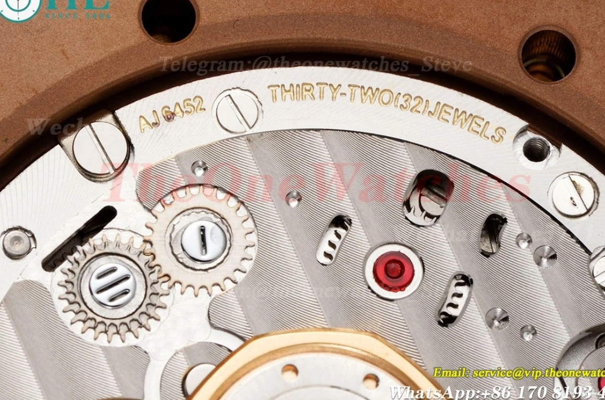 RG 15500 A4302 Mod ZF Oak Dial 41mm Black Royal RG V2 0304